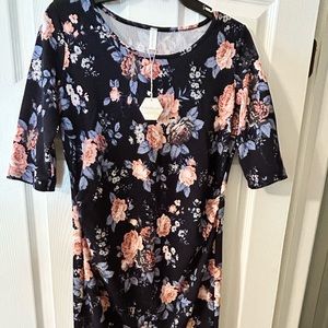 floral maternity dress